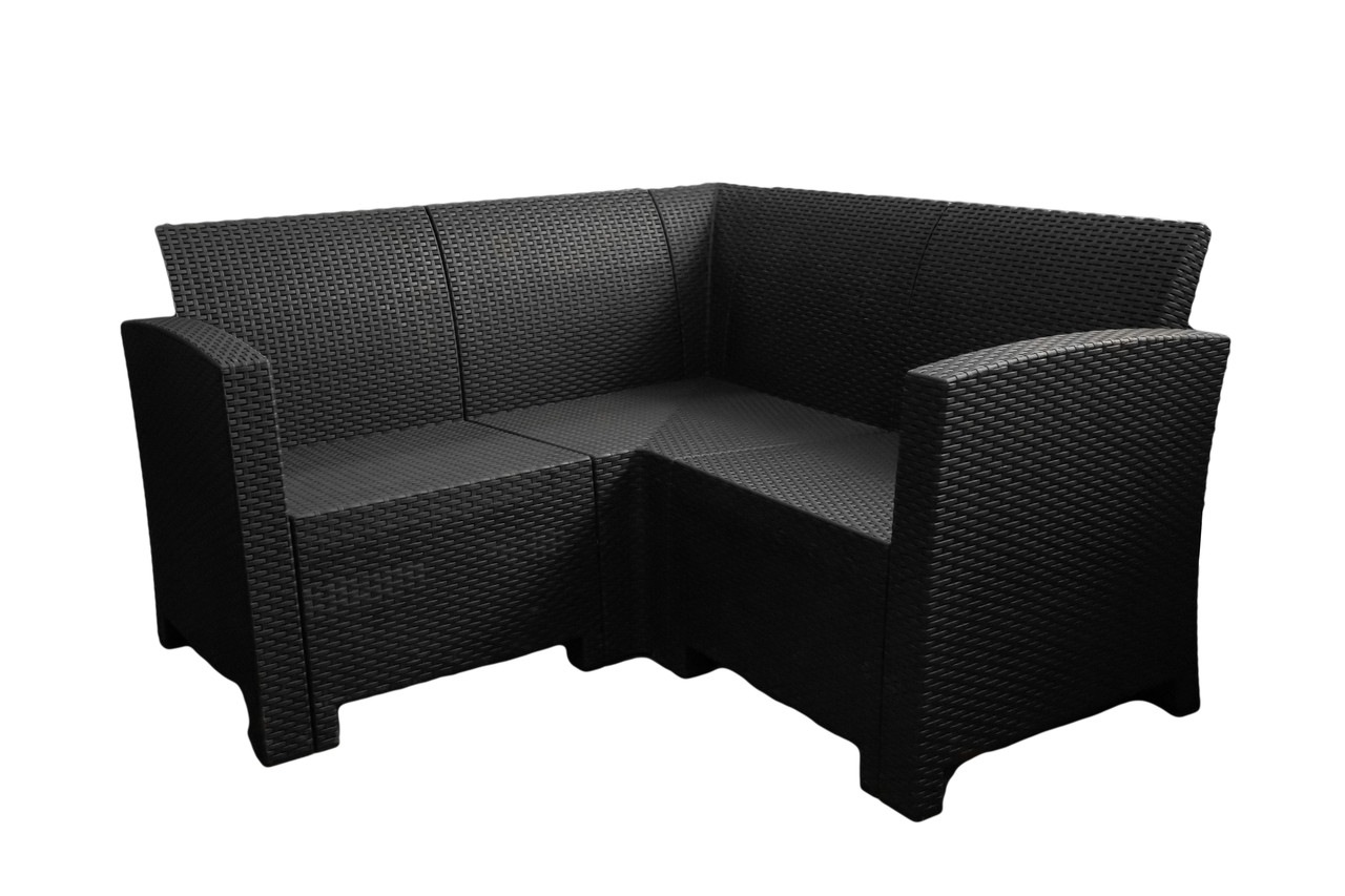 Диван угловой «Бора» диван 2-х секционный