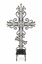Кованые кресты на могилу