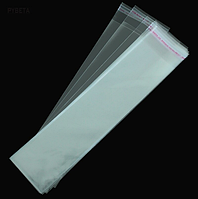 Пакет БОПП 25 мкр, с клапаном и скотчем, Прозрачный и с печатью Производятся в различных размерах