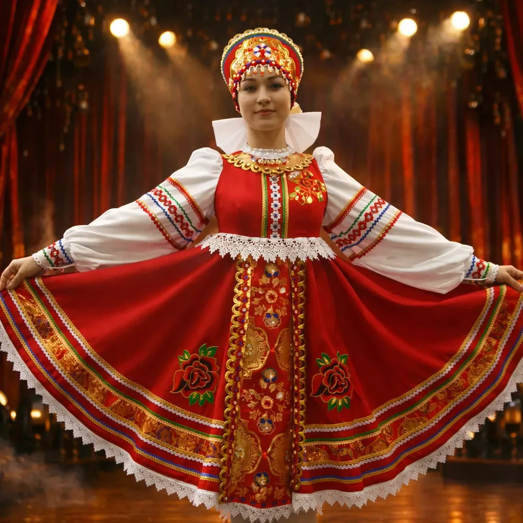 Русский народный костюм сценический