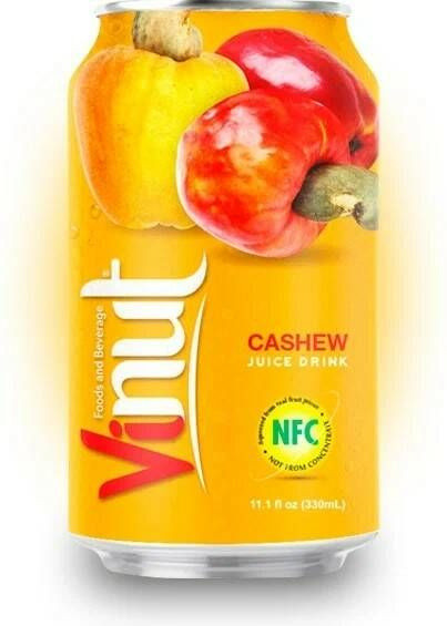 Напиток Vinut Cashew Кешью 330ml (24шт-упак) / Вьетнам