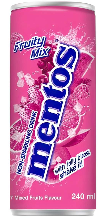 Напиток Mentos Фруктовый Микс 240 мл (24шт в упаковке)