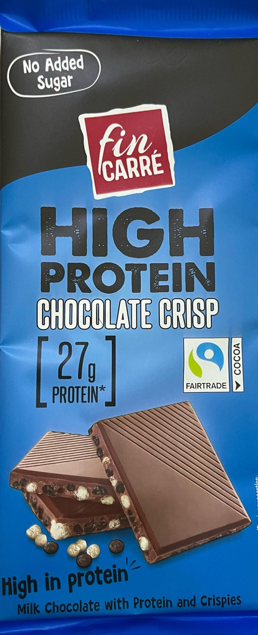 Шоколадная плитка HIGH PROTEIN Fin Carre 90 гр / Германия