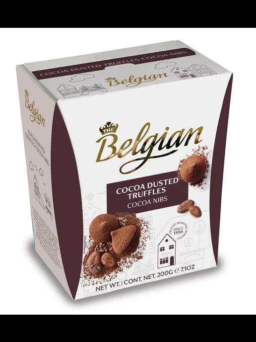 Бельгийский Трюфель Belgian cocao dasted truffles 200гр
