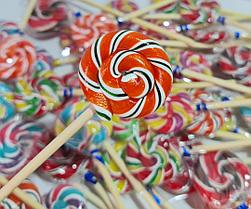 Леденец лолли ДИСК 20гр../Леденцовый рай/ (30шт - упак)