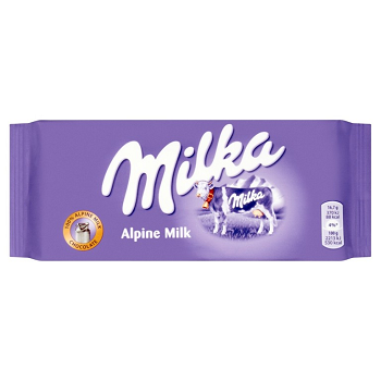 Milka  Alpine Milk 90 гр (24шт-упак) ЕВРОПА