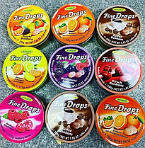 Леденцы Woogie Fine Drops Frucht Bonbons 200гр ж/б
