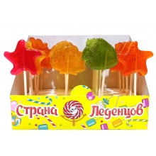 Леденец "Морское царство" 20гр  шоу бокс (36шт. в упаковке)