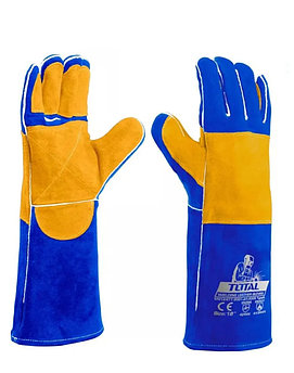 Перчатки краги сварочные 400мм TOTAL INDUSTRIAL TSP15216