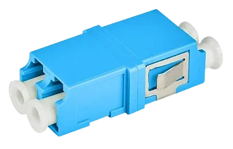 Адаптер оптический LC/UPC SM Duplex (LC/UPC-DX) (без фланца)