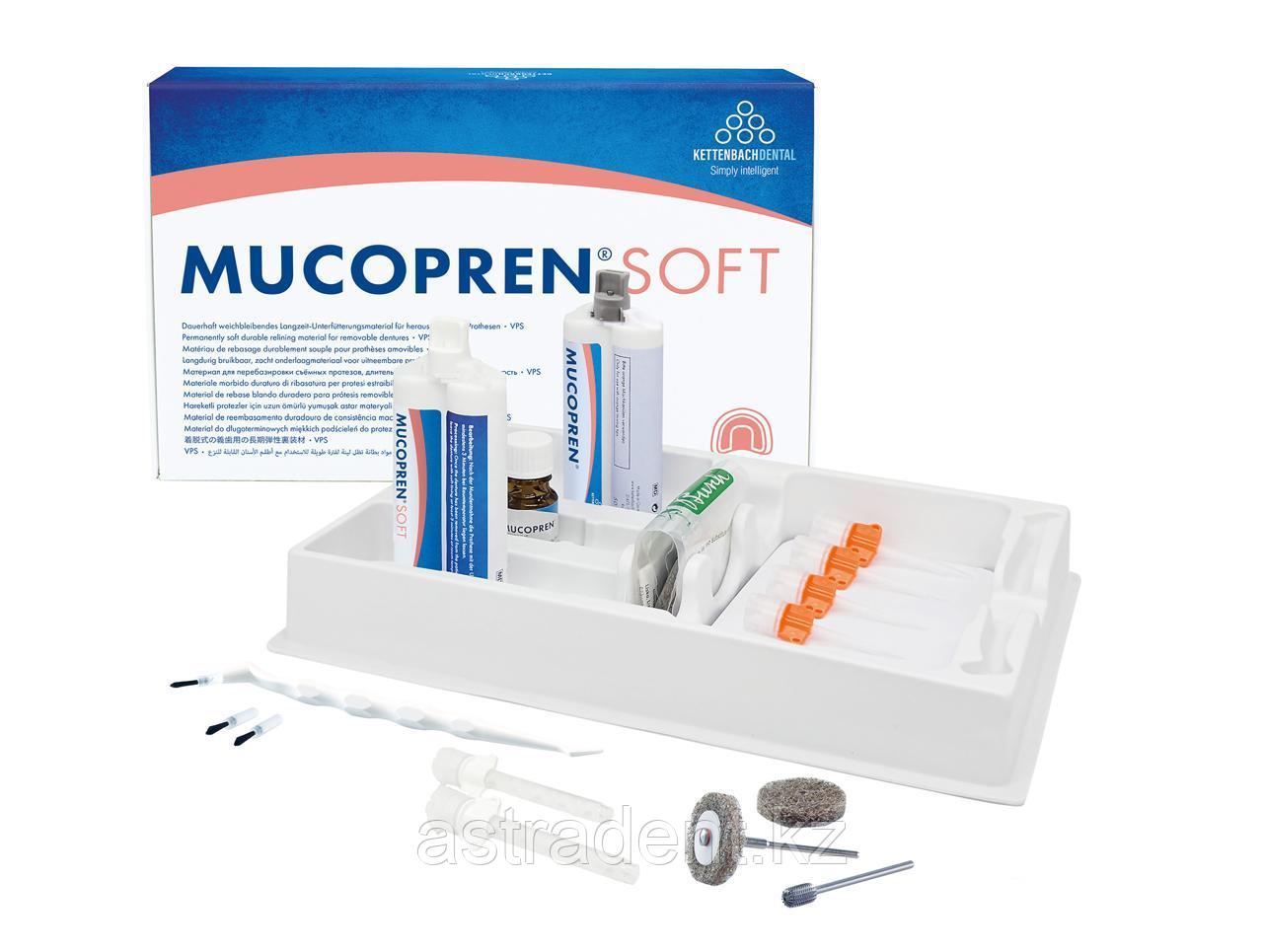 Mucopren Soft Basic Set - материал для перебазировки протезов, базовый набор