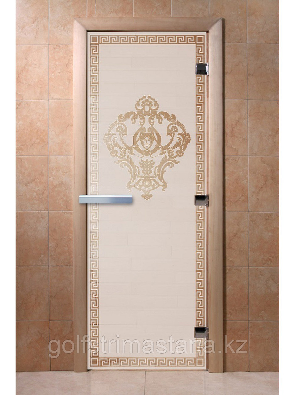 "Versace Satin" саунасы мен ваннасына арналған шыны есік