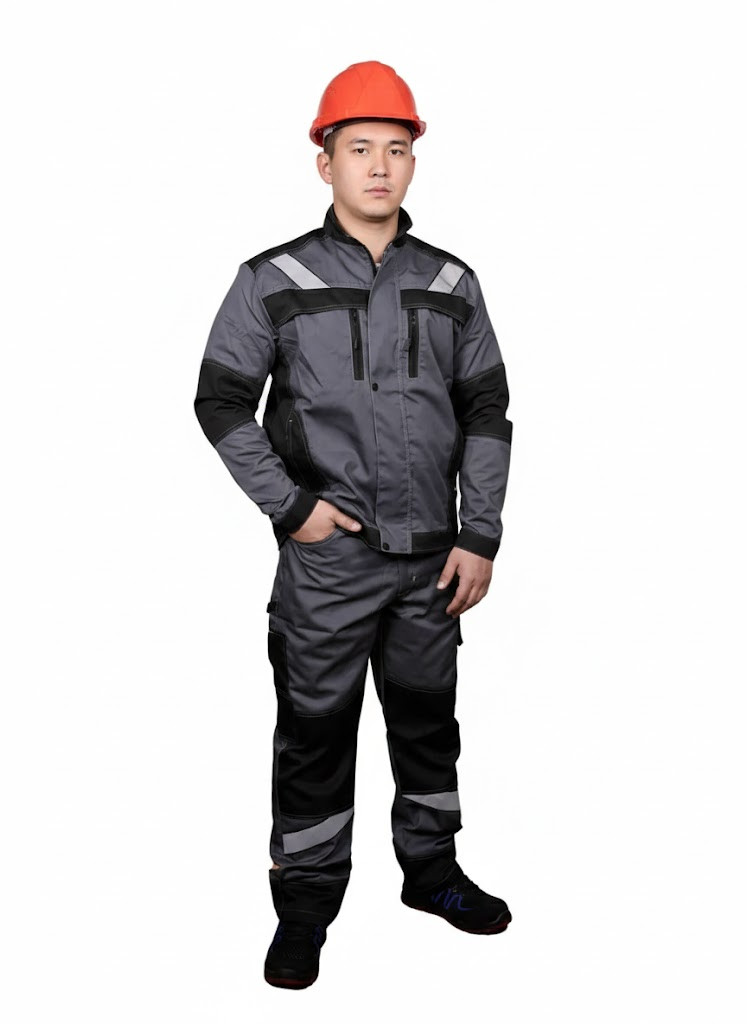 Костюм для рабочих (серый)