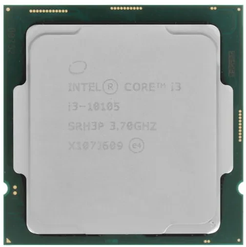 CPU Intel Core i3-10105 3,7GHz (4,4GHz) 6Mb 4/8 Core Comet Lake Intel® UHD 630 65W FCLGA1200 Tray