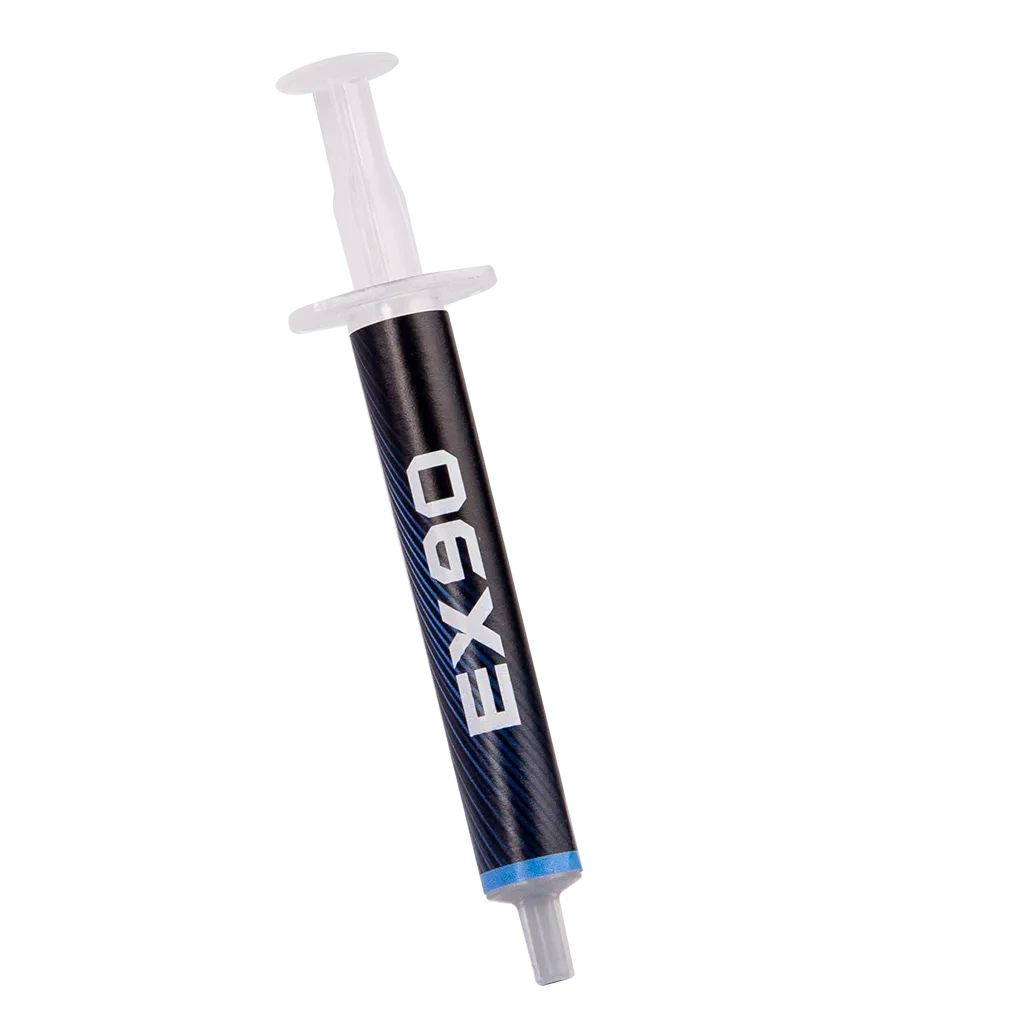 Термопаста PCCooler EX90, Теплопроводность - 14.8 Вт/мК, -50 +250 градусов. В шприце. 2гр. Gray