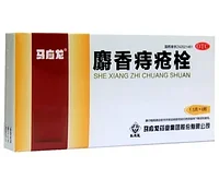 СВЕЧИ ОТ ГЕМОРРОЯ МУСКУСНЫЕ SHE XIANG ZHI CHUANG SHUAN (ШЭСЯН ЧЖИЧУАН ШУАНЬ), 12 ШТ.