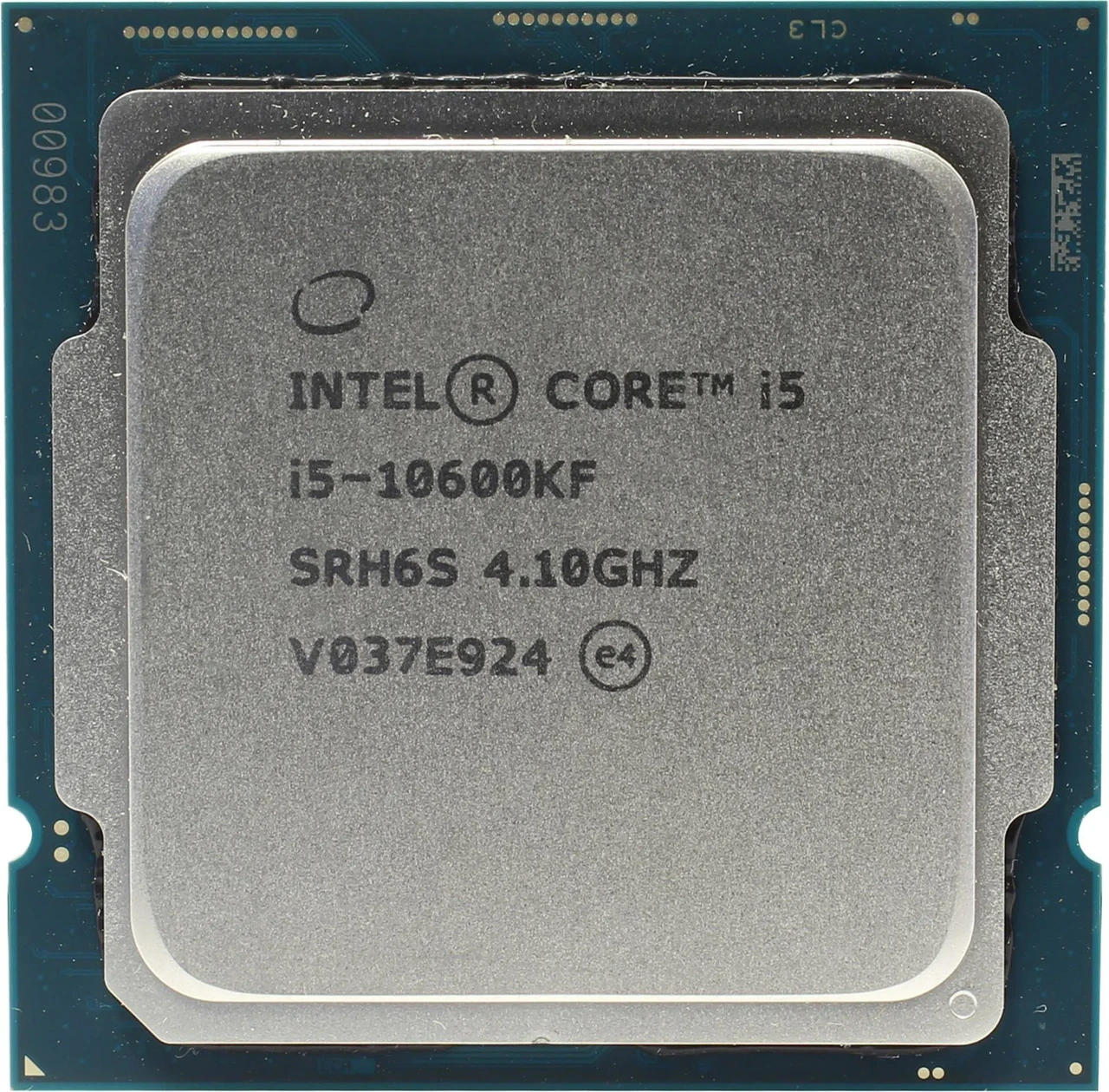 CPU Intel Core i5-10600KF 4,1GHz (4,8GHz) 12Mb 6/12 Core Comet Lake 95W FCLGA1200 Tray