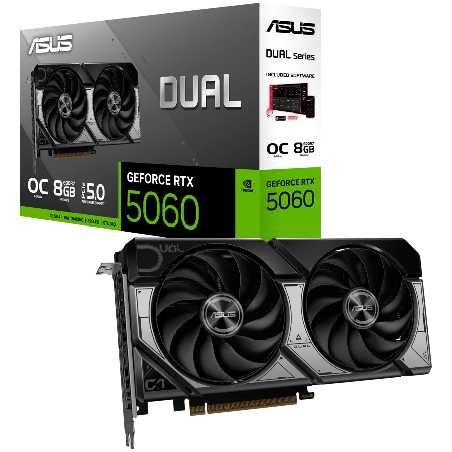 Видеокарта ASUS GeForce RTX 5060 8GB GDDR7 OC Edition