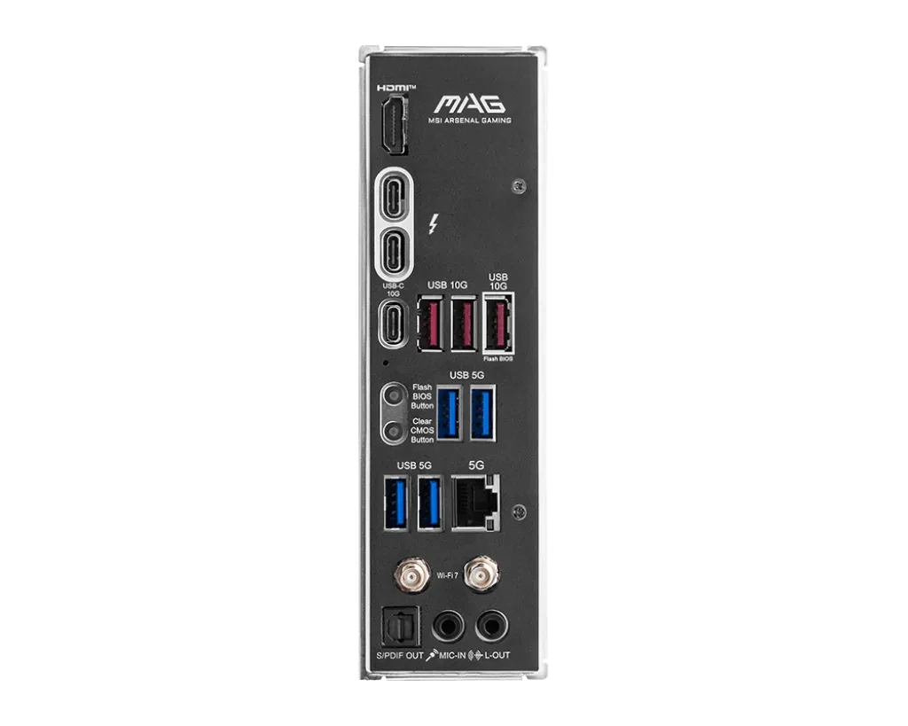 Материнская плата MSI MAG Z890 TOMAHAWK WIFI LGA1851 4xDDR5 6xSATA3 RAID 4M.2 HDMI DP ATX