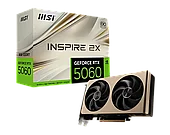 Видеокарта MSI GeForce RTX 5060 8G INSPIRE 2X OC, 8Gb GDDR7 128-bit 1xHDMI 3xDP G5060-8I2C
