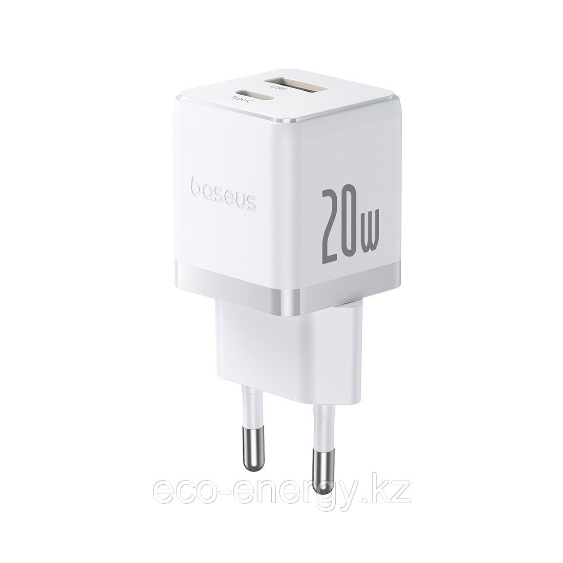 Адаптер питания Baseus Palm C+U 20W White(P10111608213-00)