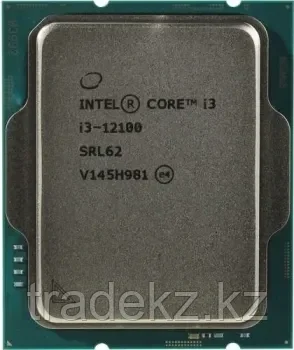CPU Intel Core i3-12100 3.3/4.3GHz (4.3GHz) 4/8 Alder Lake UHD-графика Intel® 730 60W FCLGA1700 OEM
