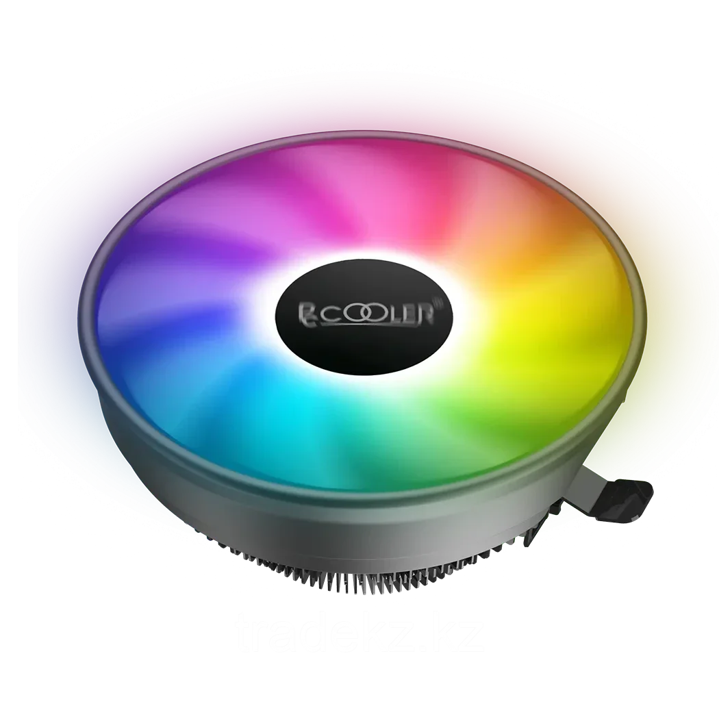 PCCooler E126M PRO RGB TDP 100W 1700/1200/115x/AM5/AM4/AM3/AM3+/AM2 процессорына арналған желдеткіш Қара