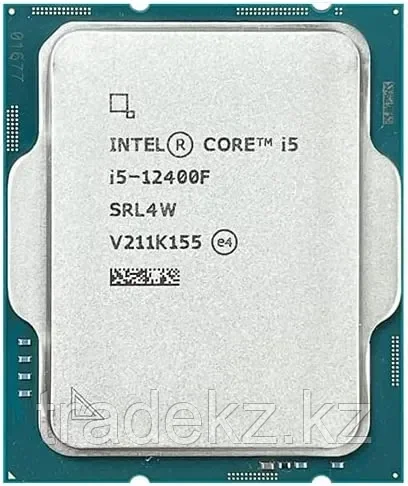 CPU Intel Core i5-12400F 2.5/4.4GHz (4.4GHz) 6/12 Alder Lake 65W FCLGA1700 OEM