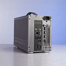 Корпус PCCooler I100 PRO MESH GY ITX USB3.0 1x3.5", 1x2.5" Сұр, фото 5