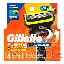 Gillette Fusion 5 PROGLIDE (SHIELD DEFENSE) (4 кассеты) США (упаковка может отличатся)