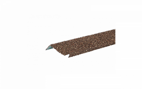 Планка примыкания с гранулятом, бронзовый, шт.