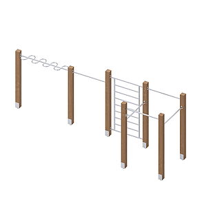 Комплекс с рукоходом