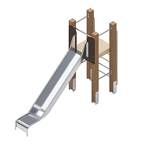 Горка на 4-х опорах