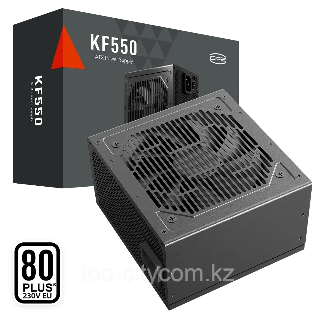Блок питания PCCooler  KF550 550W Non Modular 80 PLUS White Fan 120mm Черный P3-F550-W1H, фото 1