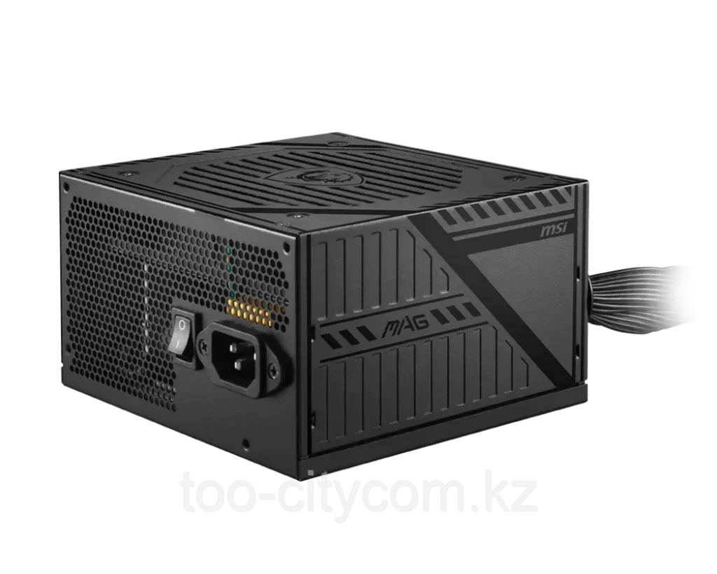 Блок питания MSI MAG  A650BNL 650W Active PFC, 80+ BRONZE, Non Modular, Black, MAG A650BNL, фото 1