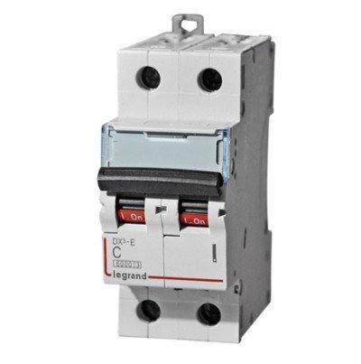 DX3-E 2P C 10A 6kA (407275) Автоматический выключатель