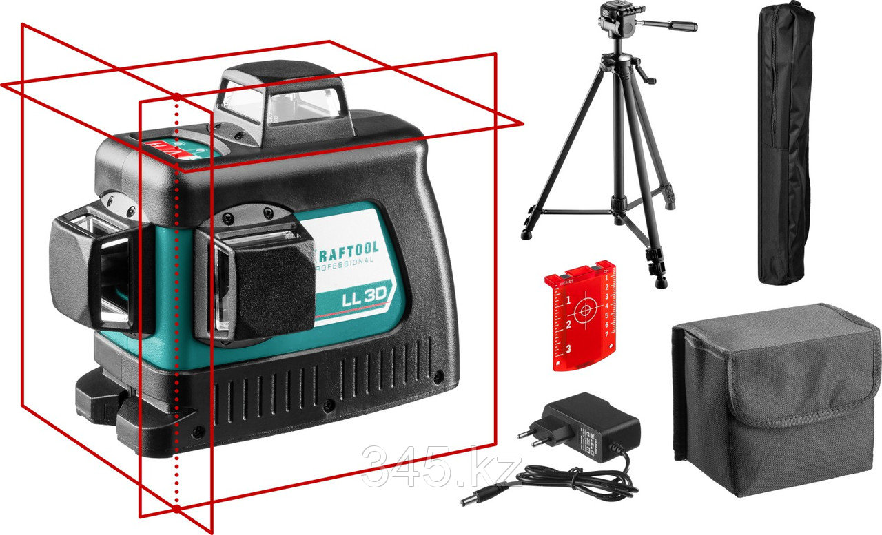 KRAFTOOL LL 3D #3, лазерный нивелир (34640-3)