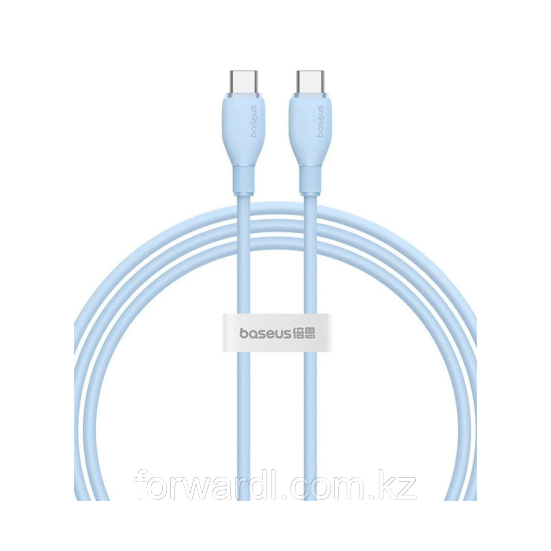 Интерфейсный кабель Baseus Ultra-Fast USB-C to USB-C 100W 1m Blue (P10376302312-01)