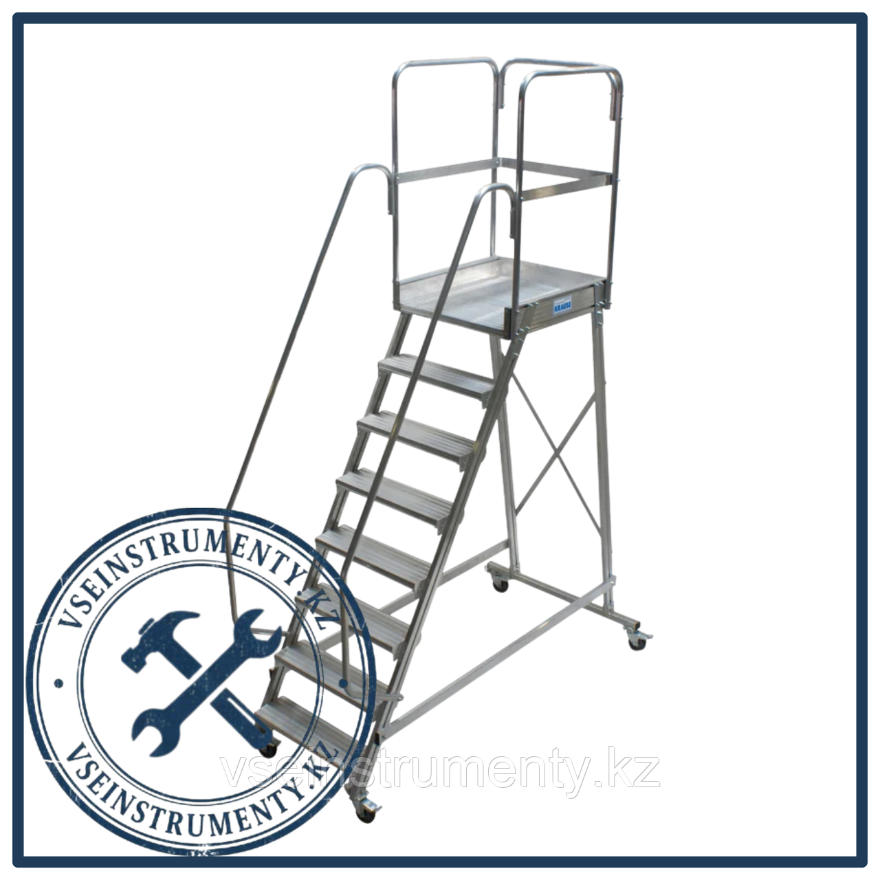 Лестница — платформа Krause Corda 8 ступеней 820068, фото 1