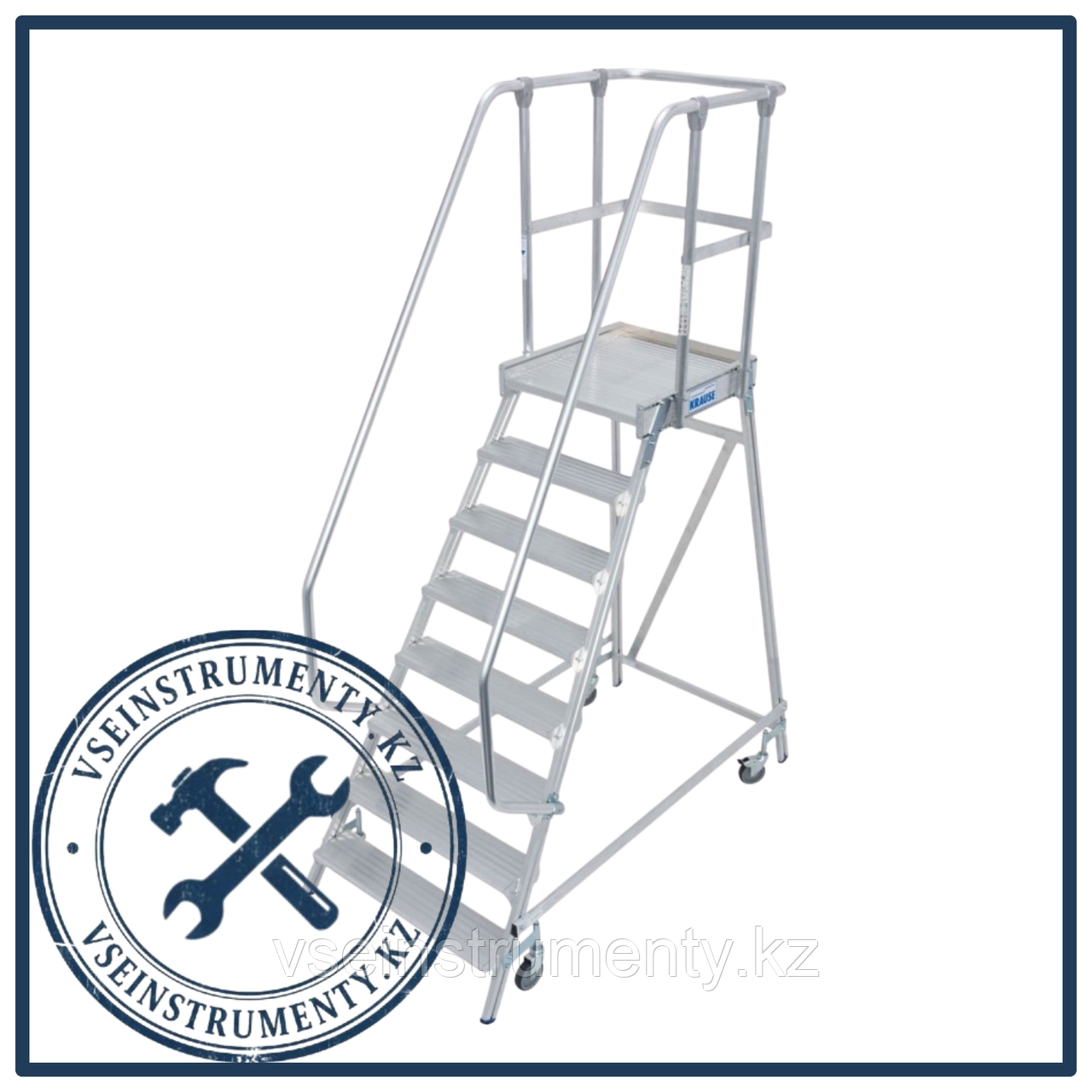 Лестница - платформа Krause 8 ступ. 820181, фото 1