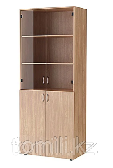 Шкаф для документов Шк-ДСк-4/2000, четырехдверный со стеклом