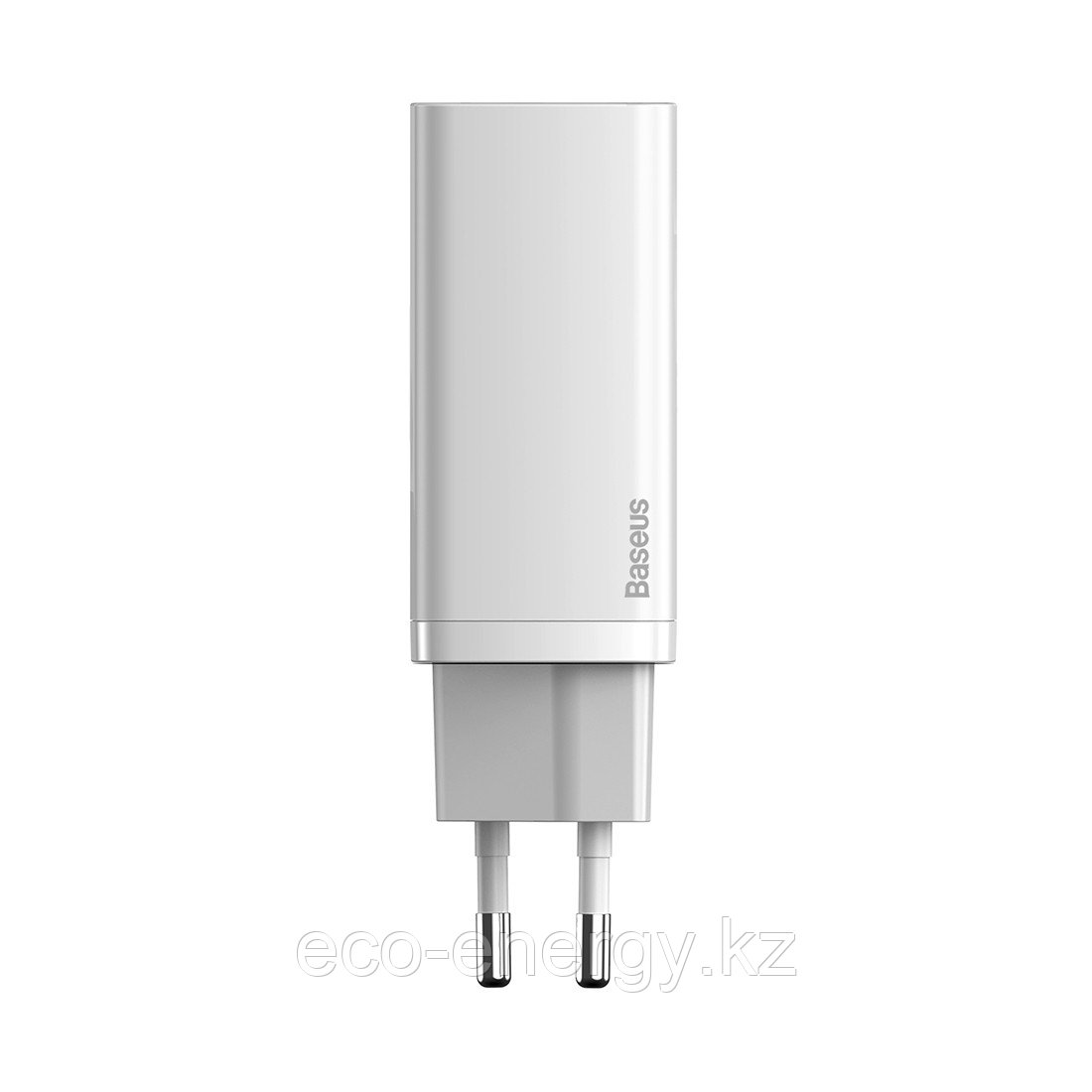 Адаптер питания Baseus GaN2 Lite Quick ChargerC+U 65W EU White (CCGAN2L-B02), фото 1