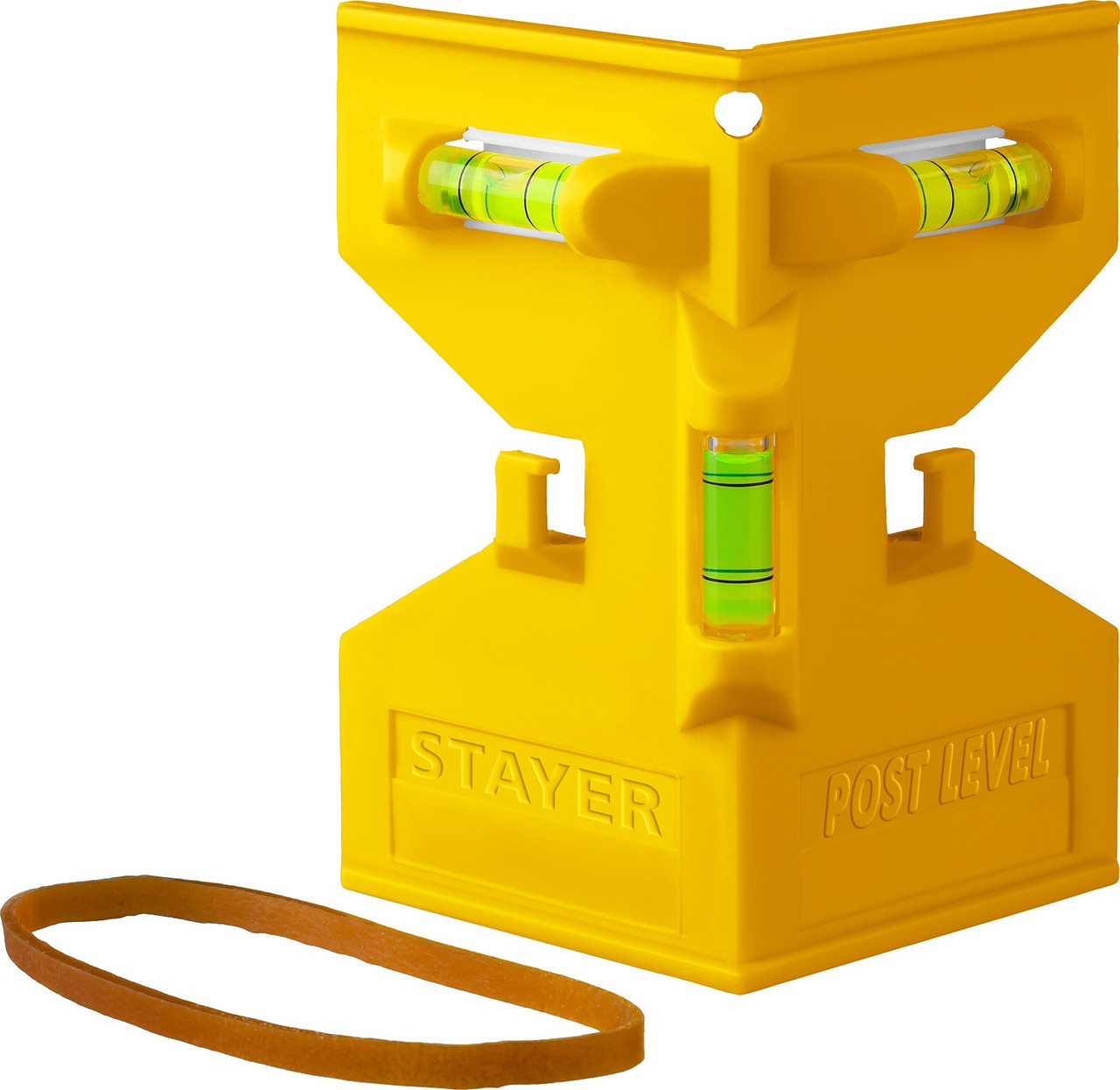 STAYER POST LEVEL, магнитный уровень-угольник (3456), фото 1