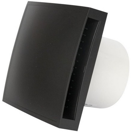 Вентилятор E-EXTRA EET100А антрацит, с крышкой