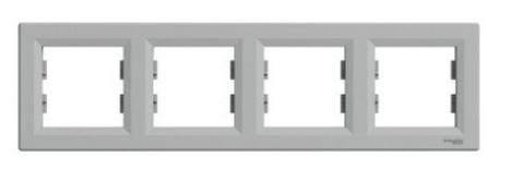 Рамка 4-п., алюминий /EPH5800461/