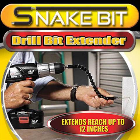 Гибкий удлинитель для отвертки и дрели Snake Bit - фото 1 - id-p16895275