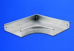 Угол плоский плавный 90 град. УПТп-200х80 к лотку 200х80