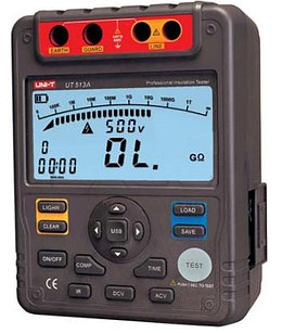 UT513A Сандық мегаомметр UNI-T(5000 V). ҚР СИ тізіліміне енгізілді