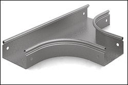 Т-отвод плавный к лотку 50х50 ТТп-50х50