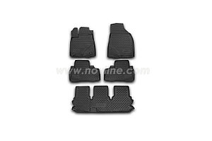 Коврики в салон  Highlander 2014 -> (оригинал, полиуретан)